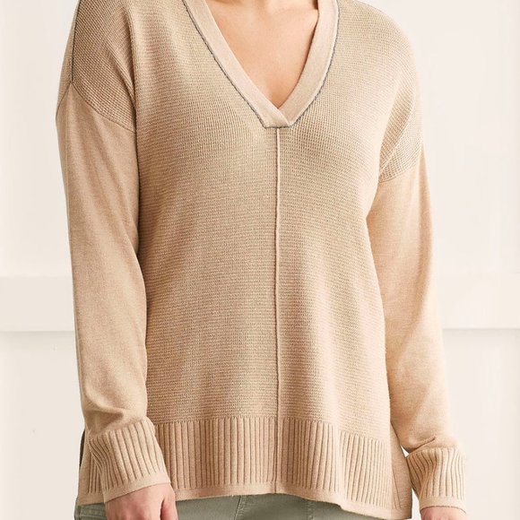 Tribal V Neck Sweater - Picture 7 of 8